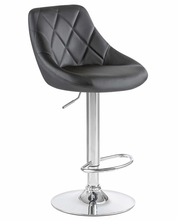 Набор 2 шт Стул барный DOBRIN LOGAN, чёрный — изображение 3