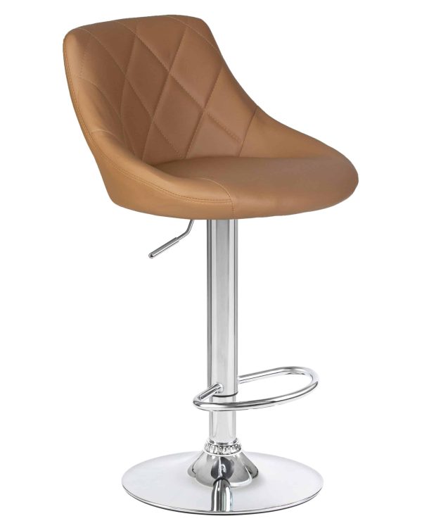 Набор 2 шт Стул барный DOBRIN LOGAN, мокко — изображение 3