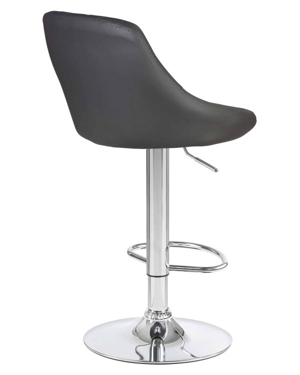 Набор 2 шт Стул барный DOBRIN LOGAN, серый — изображение 5