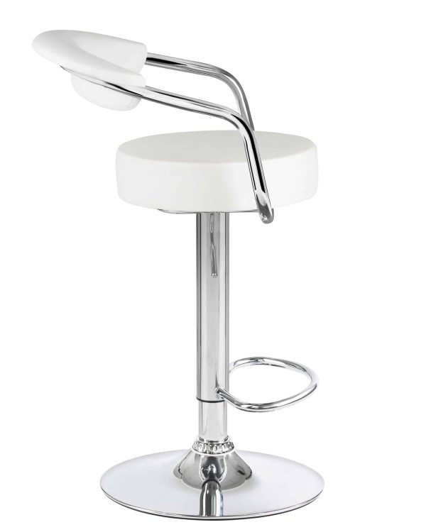 Набор 2 шт Стул барный DOBRIN MARTA, белый — изображение 4