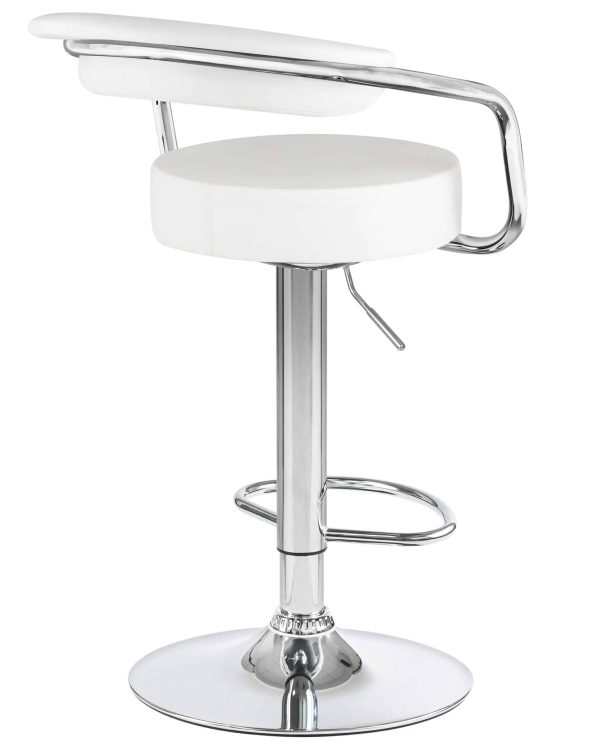 Набор 2 шт Стул барный DOBRIN MARTA, белый — изображение 5