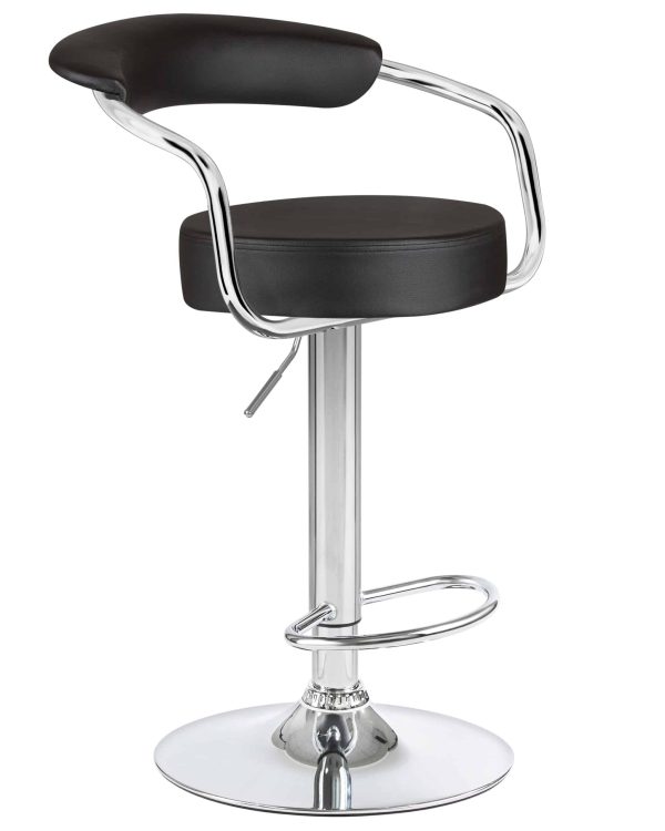 Набор 2 шт Стул барный DOBRIN MARTA, чёрный — изображение 3