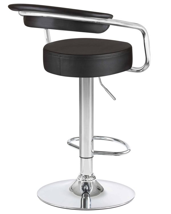 Набор 2 шт Стул барный DOBRIN MARTA, чёрный — изображение 5