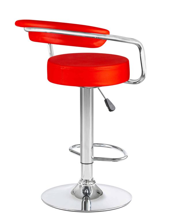 Набор 2 шт Стул барный DOBRIN MARTA, красный — изображение 5
