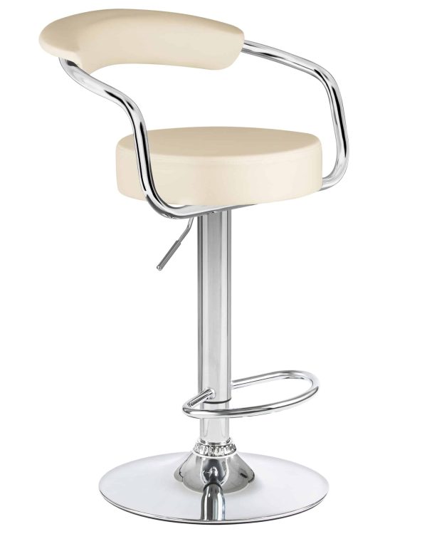 Набор 2 шт Стул барный DOBRIN MARTA, кремовый — изображение 3