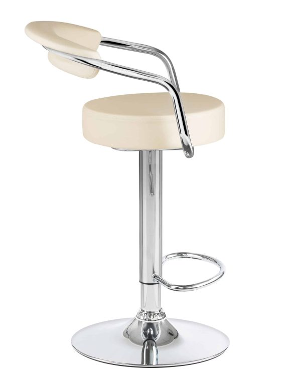 Набор 2 шт Стул барный DOBRIN MARTA, кремовый — изображение 4
