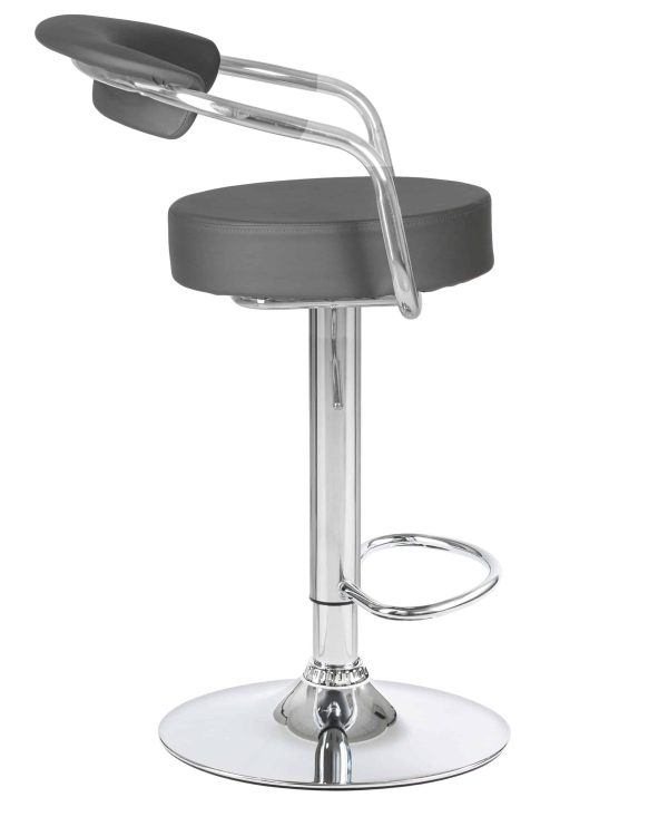 Набор 2 шт Стул барный DOBRIN MARTA, серый — изображение 3
