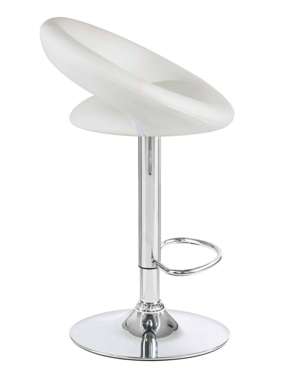Набор 2 шт Стул барный DOBRIN MIRA, белый — изображение 4