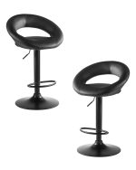 Набор 2 шт Стул барный DOBRIN MIRA BLACK