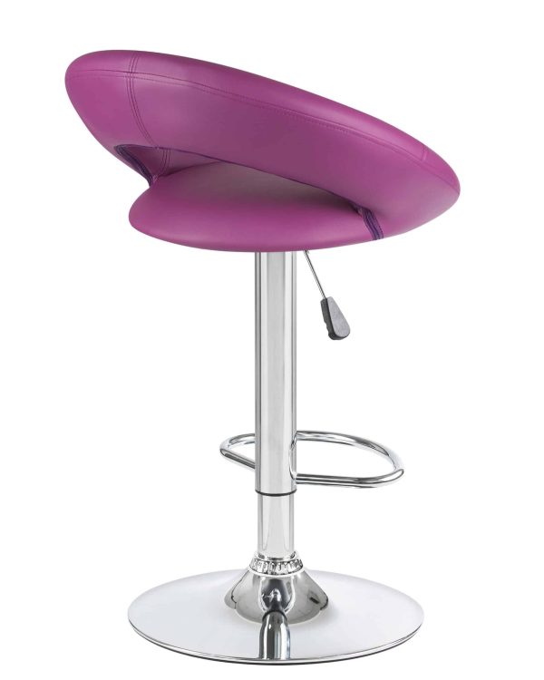 Набор 2 шт Стул барный DOBRIN MIRA, фиолетовый — изображение 5