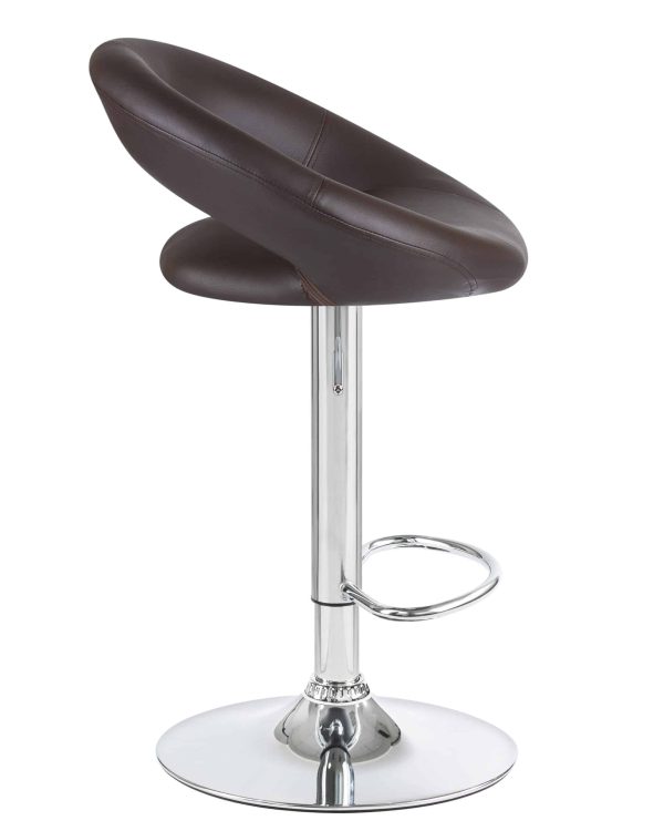 Набор 2 шт Стул барный DOBRIN MIRA, коричневый — изображение 4