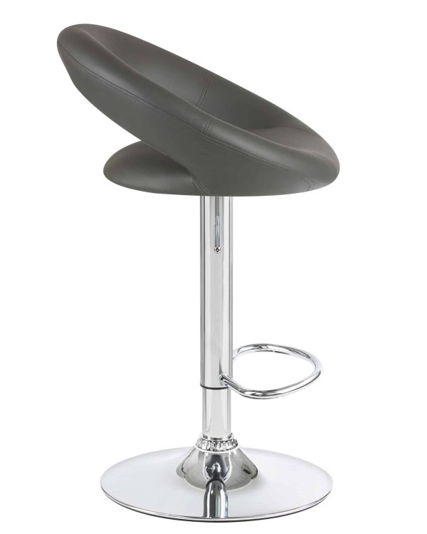 Набор 2 шт Стул барный DOBRIN MIRA, серый — изображение 4