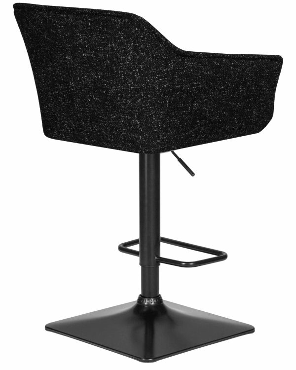 Набор 2 шт Стул барный DOBRIN RALF, черный твид (LEO18) — изображение 5