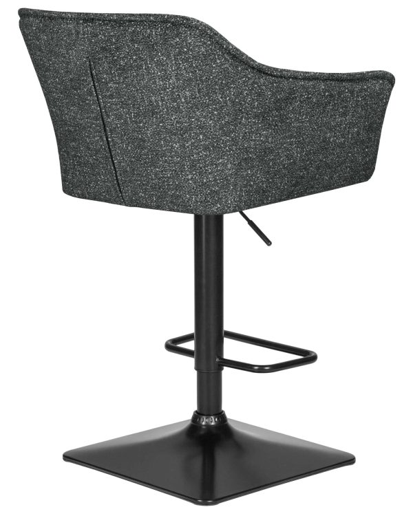 Набор 2 шт Стул барный DOBRIN RALF, серый твид (LEO11) — изображение 5