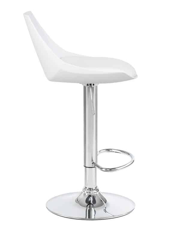 Набор 2 шт Стул барный DOBRIN ROCKY, белый — изображение 4