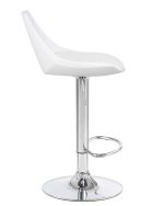 Набор 2 шт Стул барный DOBRIN ROCKY, белый — изображение 4