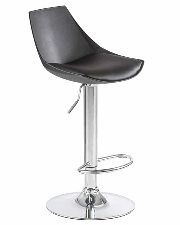 Набор 2 шт Стул барный DOBRIN ROCKY, чёрный — изображение 3