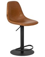Набор 2 шт Стул барный DOBRIN ROME, коричневый винтажный PU (MS09) — изображение 3