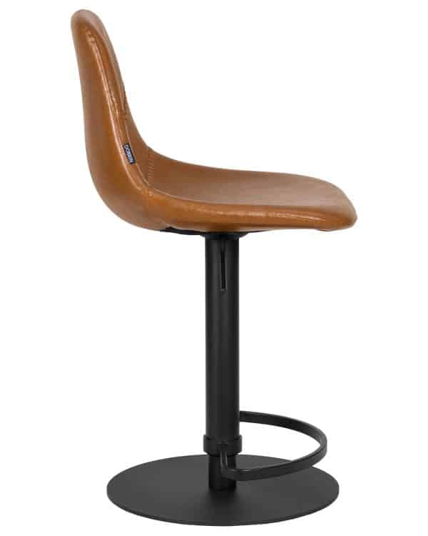 Набор 2 шт Стул барный DOBRIN ROME, коричневый винтажный PU (MS09) — изображение 4