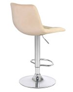 Набор 2 шт Стул барный DOBRIN TAILOR, бежевый велюр (MJ9-10) — изображение 5