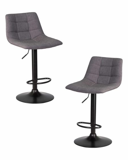 Набор 2 шт Стул барный DOBRIN TAILOR BLACK