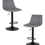 Набор 2 шт Стул барный DOBRIN TAILOR BLACK