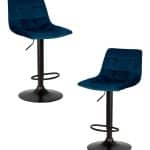 Набор 2 шт Стул барный DOBRIN TAILOR BLACK