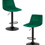 Набор 2 шт Стул барный DOBRIN TAILOR BLACK