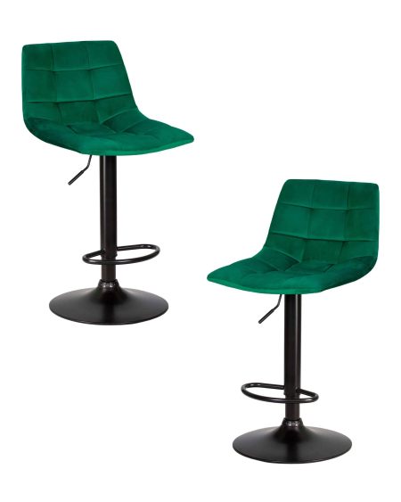 Набор 2 шт Стул барный DOBRIN TAILOR BLACK