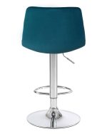 Набор 2 шт Стул барный DOBRIN TAILOR, морской волны велюр (MJ9-99) — изображение 5