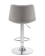 Набор 2 шт Стул барный DOBRIN TAILOR, серый велюр (MJ9-75) — изображение 5