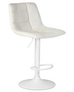 Набор 2 шт Стул барный DOBRIN TAILOR WHITE, белый PU — изображение 3