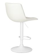 Набор 2 шт Стул барный DOBRIN TAILOR WHITE, белый PU — изображение 5