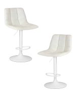 Набор 2 шт Стул барный DOBRIN TAILOR WHITE