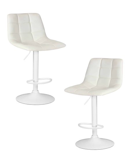 Набор 2 шт Стул барный DOBRIN TAILOR WHITE