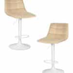 Набор 2 шт Стул барный DOBRIN TAILOR WHITE