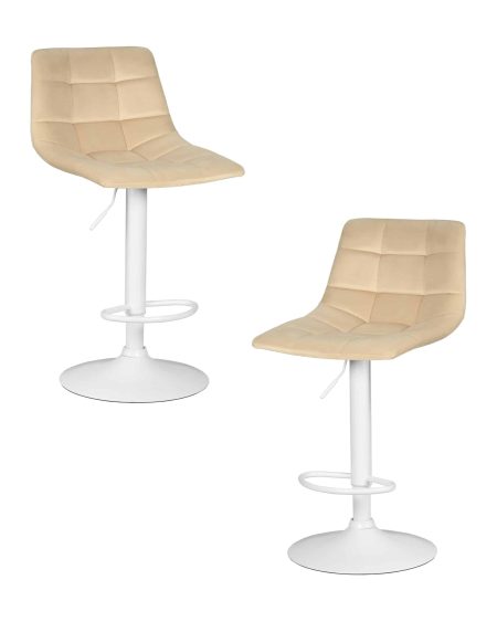 Набор 2 шт Стул барный DOBRIN TAILOR WHITE