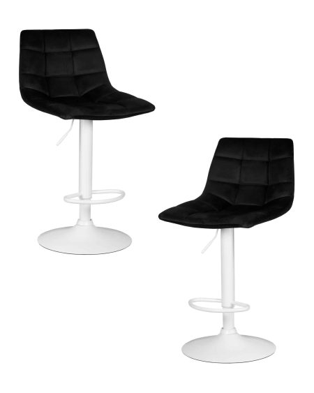 Набор 2 шт Стул барный DOBRIN TAILOR WHITE