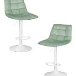 Набор 2 шт Стул барный DOBRIN TAILOR WHITE