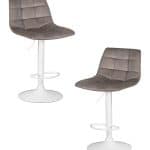 Набор 2 шт Стул барный DOBRIN TAILOR WHITE