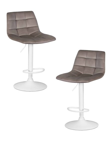 Набор 2 шт Стул барный DOBRIN TAILOR WHITE