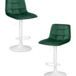 Набор 2 шт Стул барный DOBRIN TAILOR WHITE