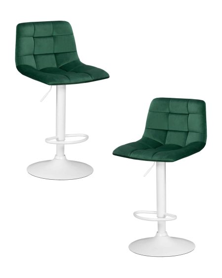 Набор 2 шт Стул барный DOBRIN TAILOR WHITE