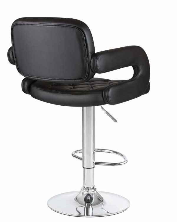 Набор 2 шт Стул барный DOBRIN TIESTO, чёрный — изображение 5