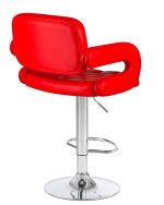 Набор 2 шт Стул барный DOBRIN TIESTO, красный — изображение 5