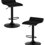 Набор 2 шт Стул барный DOBRIN TOMMY BLACK