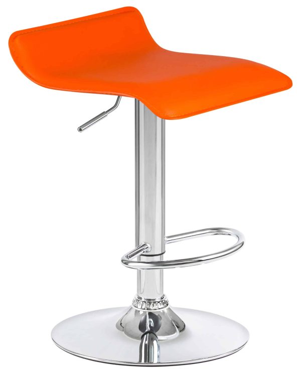 Набор 2 шт Стул барный DOBRIN TOMMY, оранжевый — изображение 3