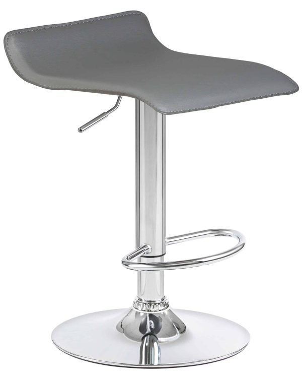 Набор 2 шт Стул барный DOBRIN TOMMY, серый — изображение 3