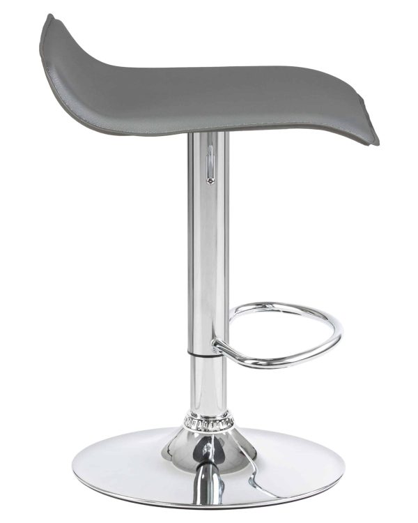 Набор 2 шт Стул барный DOBRIN TOMMY, серый — изображение 4