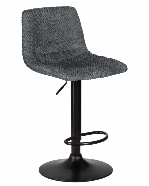 Набор 2 шт Стул барный DOBRIN TRAVIS, серый (VIVALDI15) — изображение 3